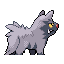 #261 Poochyena sprite Posterior