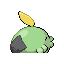 #316 Gulpin sprite Posterior