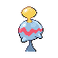 #358 Chimecho sprite Posterior