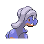 #371 Bagon sprite Posterior