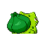 #001 Bulbasaur sprite Posterior Shiny