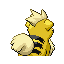 #058 Growlithe sprite Posterior Shiny