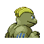 #067 Machoke sprite Posterior Shiny