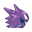 #093 Haunter sprite Posterior Shiny