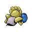 #107 Hitmonchan sprite Posterior Shiny