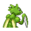 #123 Scyther sprite Posterior Shiny