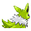 #135 Jolteon sprite Posterior Shiny
