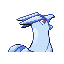 #144 Articuno sprite Posterior Shiny