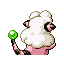 #180 Flaaffy sprite Posterior Shiny