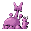 #214 Heracross sprite Posterior Shiny