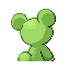 #216 Teddiursa sprite Posterior Shiny