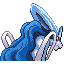#245 Suicune sprite Posterior Shiny