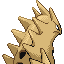 #248 Tyranitar sprite Posterior Shiny