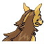 #262 Mightyena sprite Posterior Shiny