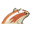 #264 Linoone sprite Posterior Shiny