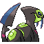 #336 Seviper sprite Posterior Shiny