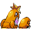 #342 Crawdaunt sprite Posterior Shiny