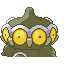 #344 Claydol sprite Posterior Shiny
