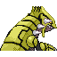 #383 Groudon sprite Posterior Shiny