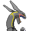 #384 Rayquaza sprite Posterior Shiny