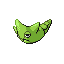 #011 Metapod sprite Rojo Fuego / Verde Hoja