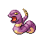#023 Ekans sprite Rojo Fuego / Verde Hoja