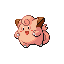 #035 Clefairy sprite Rojo Fuego / Verde Hoja
