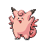 #036 Clefable sprite Rojo Fuego / Verde Hoja