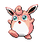 #040 Wigglytuff sprite Rojo Fuego / Verde Hoja