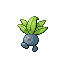 #043 Oddish sprite Rojo Fuego / Verde Hoja