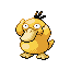 #054 Psyduck sprite Rojo Fuego / Verde Hoja