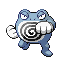 #062 Poliwrath sprite Rojo Fuego / Verde Hoja