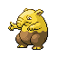 #096 Drowzee sprite Rojo Fuego / Verde Hoja