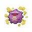 #109 Koffing sprite Rojo Fuego / Verde Hoja