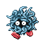 #114 Tangela sprite Rojo Fuego / Verde Hoja