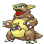#115 Kangaskhan sprite Rojo Fuego / Verde Hoja