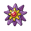 #121 Starmie sprite Rojo Fuego / Verde Hoja