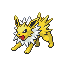 #135 Jolteon sprite Rojo Fuego / Verde Hoja