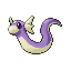 #147 Dratini sprite Rojo Fuego / Verde Hoja