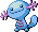 #194 Wooper sprite Rojo Fuego / Verde Hoja