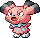 #209 Snubbull sprite Rojo Fuego / Verde Hoja