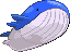#321 Wailord sprite Rojo Fuego / Verde Hoja