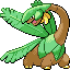 #357 Tropius sprite Rojo Fuego / Verde Hoja