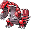 #383 Groudon sprite Rojo Fuego / Verde Hoja