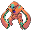 #386 Deoxys Defensa sprite Verde Hoja