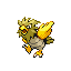 #021 Spearow sprite Rojo Fuego / Verde Hoja Shiny