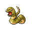 #023 Ekans sprite Rojo Fuego / Verde Hoja Shiny