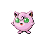 #039 Jigglypuff sprite Rojo Fuego / Verde Hoja Shiny