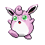 #040 Wigglytuff sprite Rojo Fuego / Verde Hoja Shiny