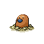 #050 Diglett sprite Rojo Fuego / Verde Hoja Shiny